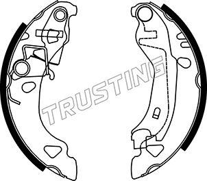 Trusting 034.094 - Brake Shoe Set autospares.lv