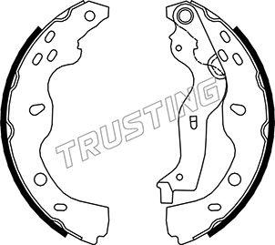 Trusting 034.119 - Brake Shoe Set autospares.lv