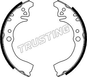 Trusting 026.344 - Brake Shoe Set autospares.lv