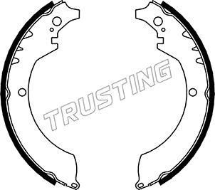 Trusting 026.335 - Brake Shoe Set autospares.lv