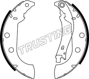Trusting 079.190 - Brake Shoe Set autospares.lv