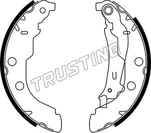 Trusting 079.189 - Brake Shoe Set autospares.lv