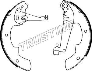 Trusting 079.179 - Brake Shoe Set autospares.lv