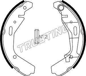 Trusting 073.176 - Brake Shoe Set autospares.lv