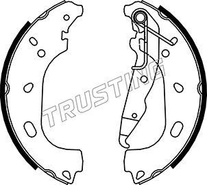 Trusting 073.177 - Brake Shoe Set autospares.lv