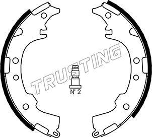 Trusting 115.304 - Brake Shoe Set autospares.lv