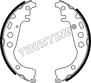 Trusting 115.301 - Brake Shoe Set autospares.lv