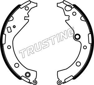 Trusting 115.339 - Brake Shoe Set autospares.lv