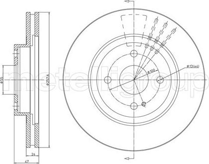 Trusting DF512 - Brake Disc autospares.lv