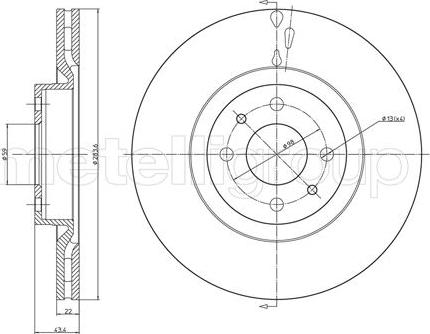 Trusting DF671 - Brake Disc autospares.lv