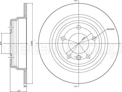 Trusting DF197 - Brake Disc autospares.lv