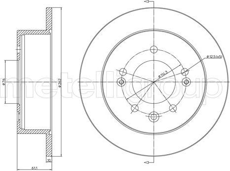 Trusting DF1410 - Brake Disc autospares.lv