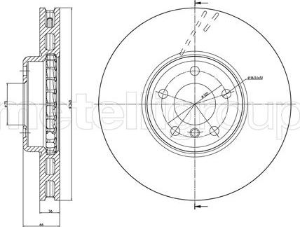 Zimmermann 150.3479.52 - Brake Disc autospares.lv