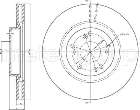 Trusting DF1651 - Brake Disc autospares.lv