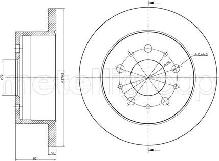 Trusting DF114 - Brake Disc autospares.lv