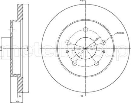 Trusting DF860 - Brake Disc autospares.lv