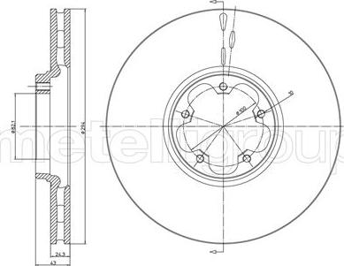 Trusting DF810 - Brake Disc autospares.lv