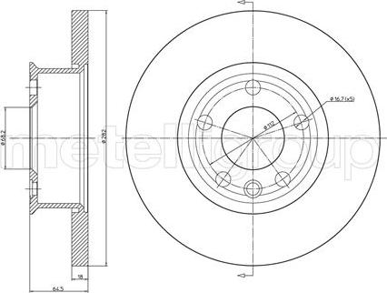 Trusting DF221 - Brake Disc autospares.lv