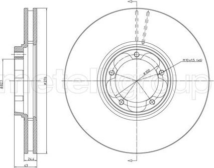 Trusting DF723 - Brake Disc autospares.lv