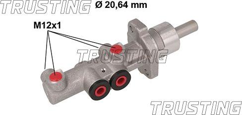 Trusting PF993 - Brake Master Cylinder autospares.lv