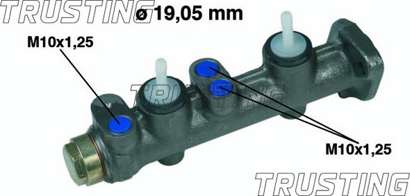 Trusting PF015 - Brake Master Cylinder autospares.lv