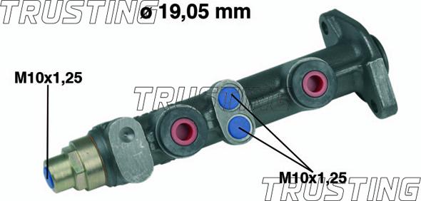 Trusting PF072 - Brake Master Cylinder autospares.lv