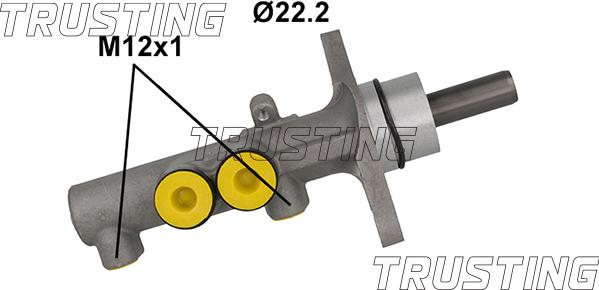 Trusting PF1186 - Brake Master Cylinder autospares.lv