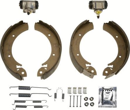 TRW BK1938 - Brake Shoe Set autospares.lv