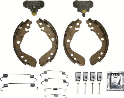 TRW BK1972 - Brake Shoe Set autospares.lv