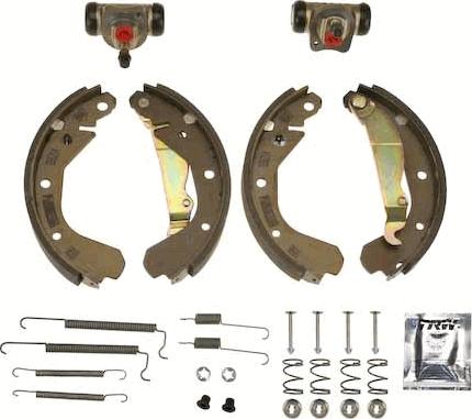 TRW BK1610 - Brake Shoe Set autospares.lv