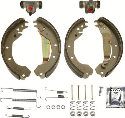 TRW BK1613 - Brake Shoe Set autospares.lv