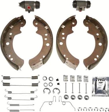 TRW BK1680 - Brake Shoe Set autospares.lv