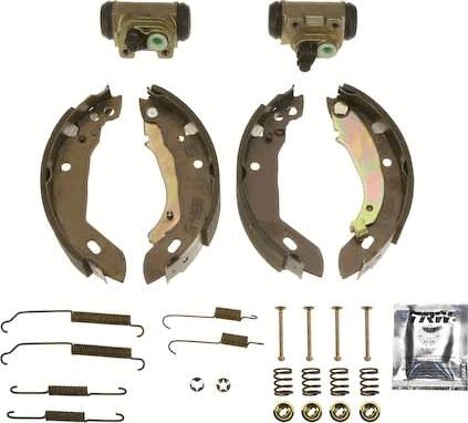 TRW BK1044 - Brake Shoe Set autospares.lv