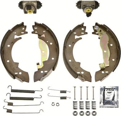 TRW BK1043 - Brake Shoe Set autospares.lv