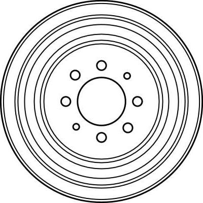 TRW DB4072 - Brake Drum autospares.lv