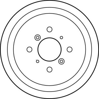 TRW DB4269 - Brake Drum autospares.lv