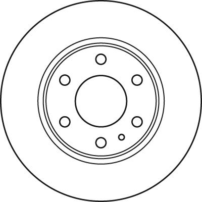 TRW DF4992S - Brake Disc autospares.lv