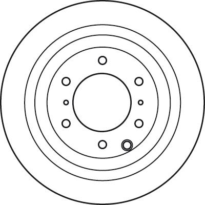 TRW DF4944S - Brake Disc autospares.lv