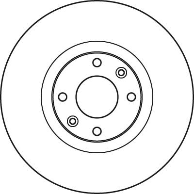 TRW DF4962S - Brake Disc autospares.lv