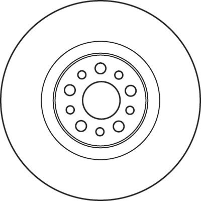 TRW DF4904S - Brake Disc autospares.lv