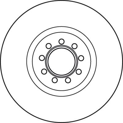 TRW DF4984S - Brake Disc autospares.lv