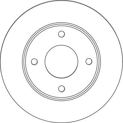 TRW DF4457 - Brake Disc autospares.lv