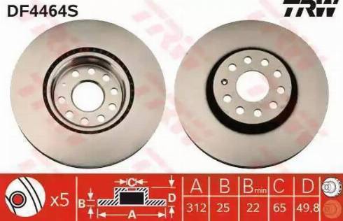 Metelli 23-0840 - Brake Disc autospares.lv