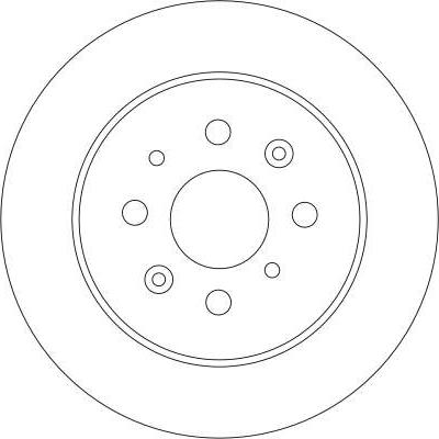 TRW DF4402 - Brake Disc autospares.lv