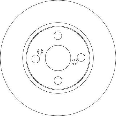 TRW DF4403 - Brake Disc autospares.lv