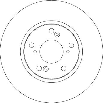 TRW DF4486 - Brake Disc autospares.lv