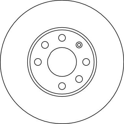 TRW DF4043 - Brake Disc autospares.lv