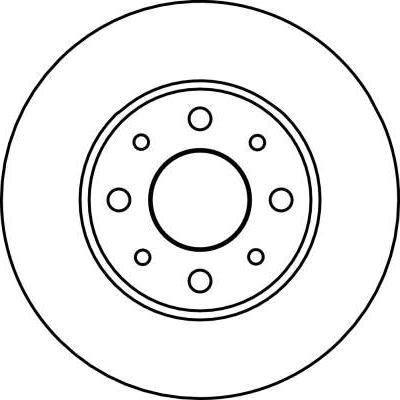 TRW DF4037 - Brake Disc autospares.lv