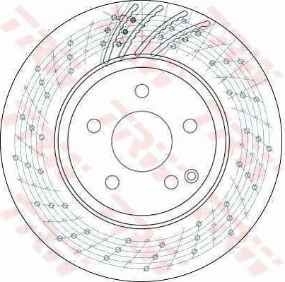 TRW DF4149 - Brake Disc autospares.lv