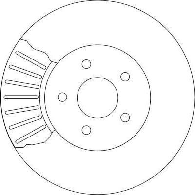 TRW DF4147 - Brake Disc autospares.lv